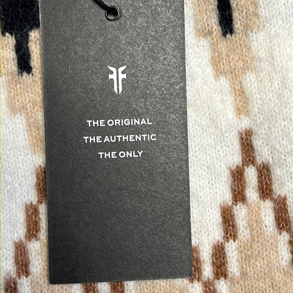 Frye azte print warm fuzzy sweater - Picture 4 of 6